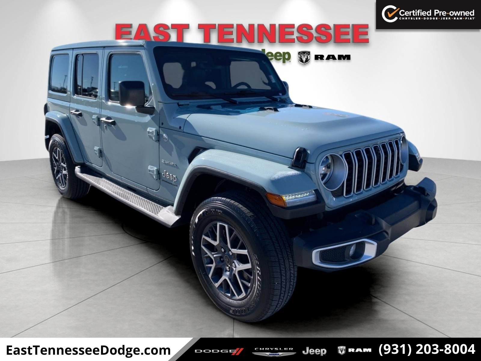 Used 2024 Jeep Wrangler Sahara w/ Technology Group image 1