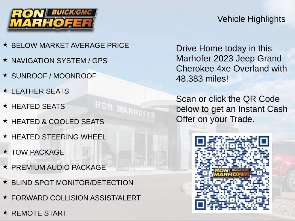 Used 2023 Jeep Grand Cherokee Overland w/ Luxury Tech Group IV AWD/4WD image 15