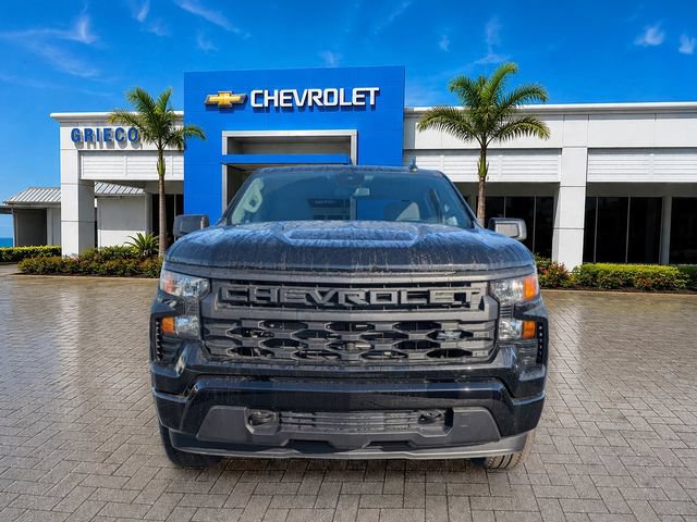 New 2026 Chevrolet Silverado 1500 Custom w/ Turbomax Blackout Package RWD image 2