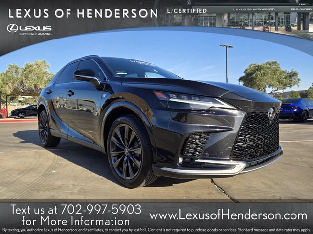 Certified 2024 Lexus RX 350 F Sport w/ Convenience Package AWD/4WD image 1