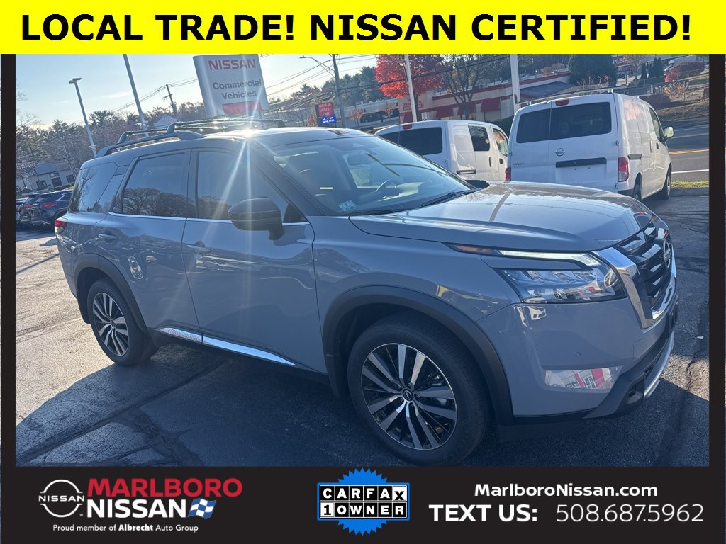 Certified 2025 Nissan Pathfinder Platinum w/ Cargo Package