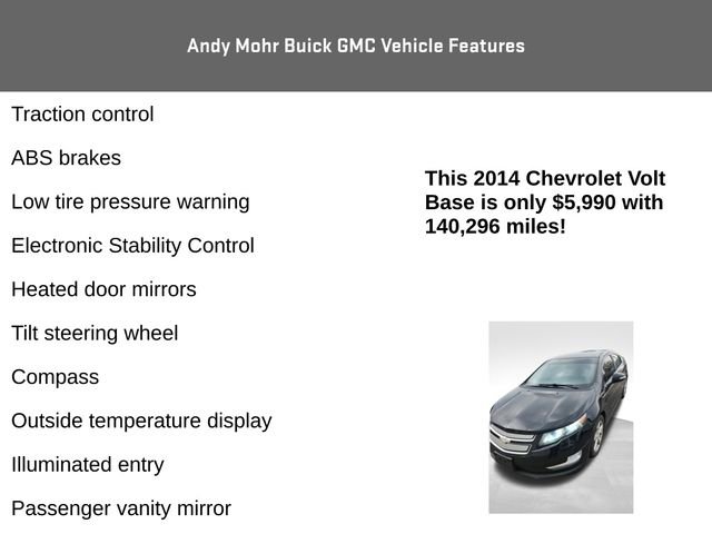 Used 2014 Chevrolet Volt Premium w/ Premium Trim Package image 8