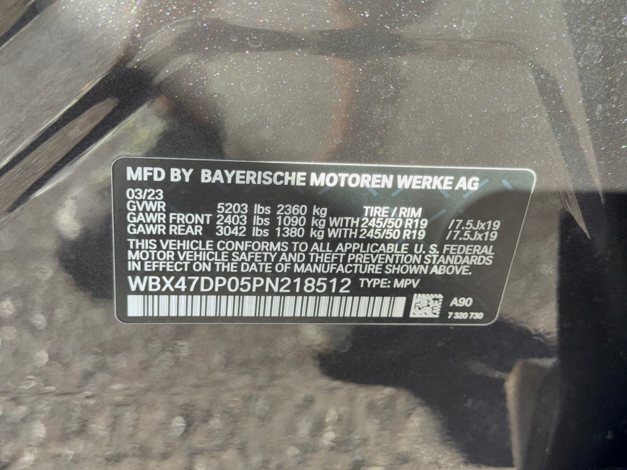 Certified 2023 BMW X3 sDrive30i w/ Convenience Package w/ZPA RWD image 31