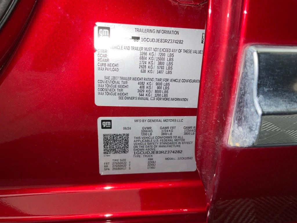Used 2024 Chevrolet Silverado 1500 High Country AWD/4WD image 28