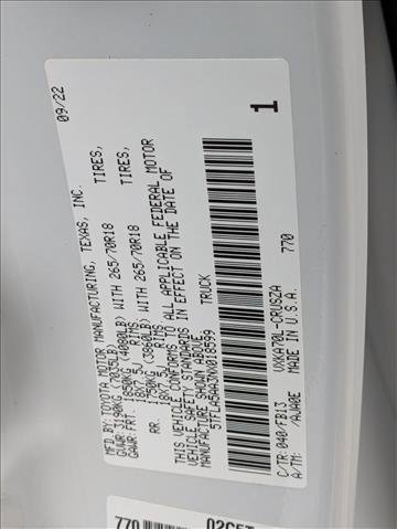 Used 2022 Toyota Tundra SR5 image 27