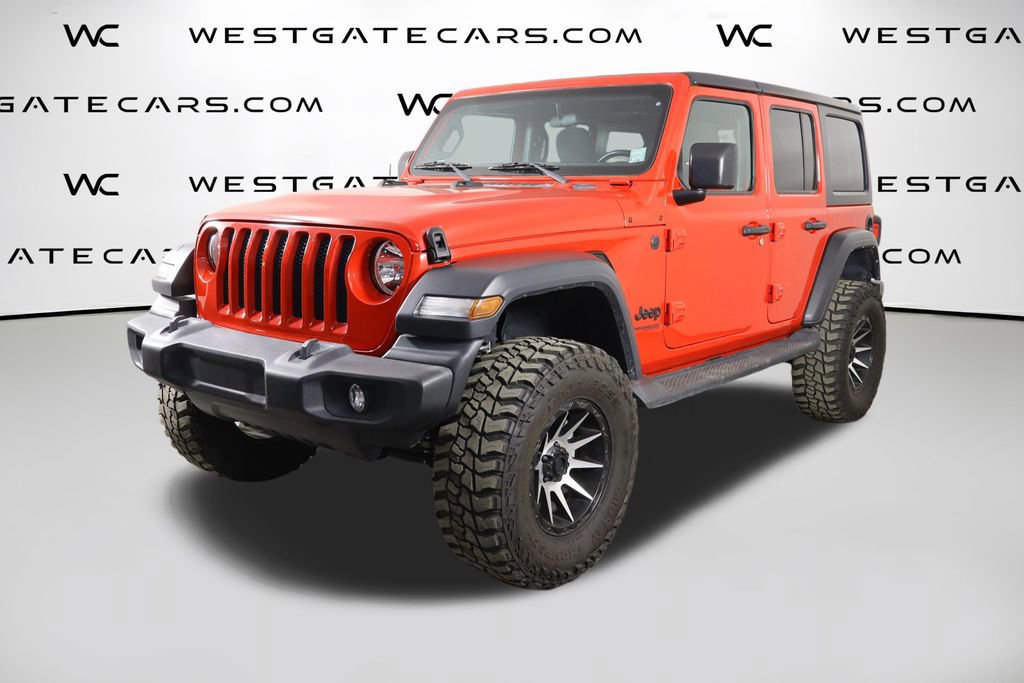 Used 2022 Jeep Wrangler Unlimited Sport AWD/4WD image 1