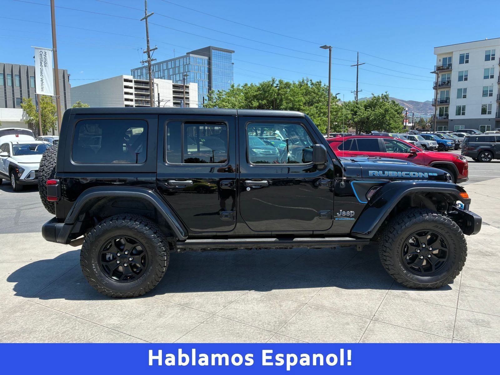 Used 2023 Jeep Wrangler Unlimited Rubicon 4xe AWD/4WD image 2
