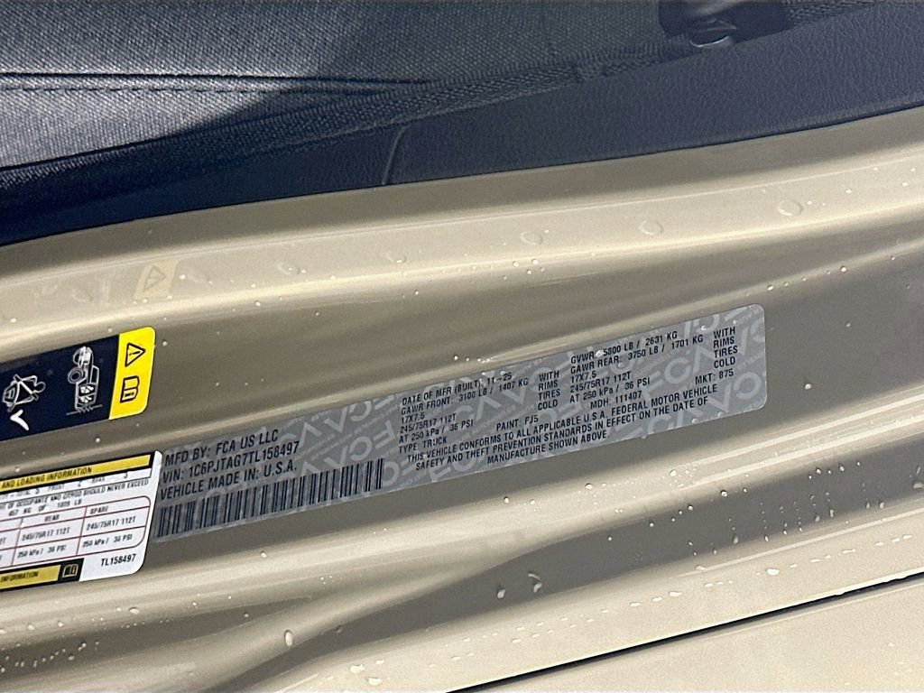 New 2026 Jeep Gladiator Sport image 19