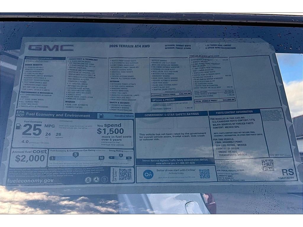 New 2026 GMC Terrain AT4 w/ Convenience Package III image 14