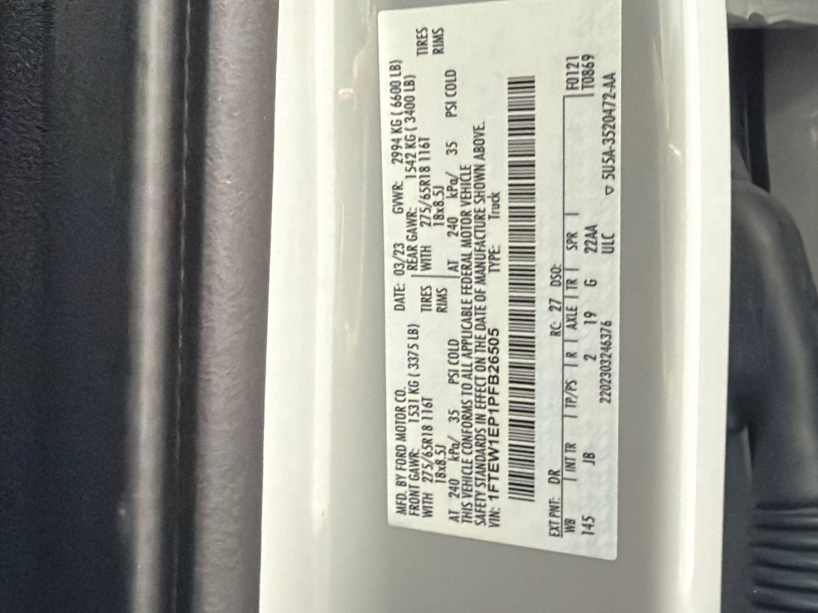 Used 2023 Ford F150 XL w/ STX Appearance Package image 33