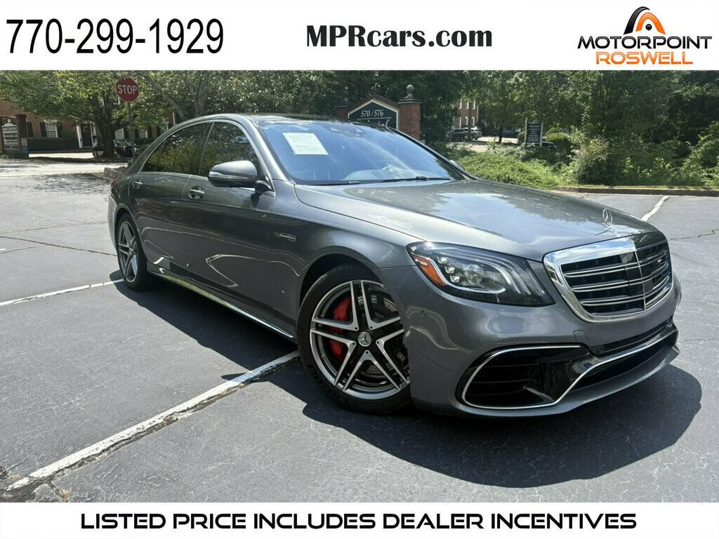Used 2019 Mercedes-Benz S 63 AMG S 4MATIC Sedan