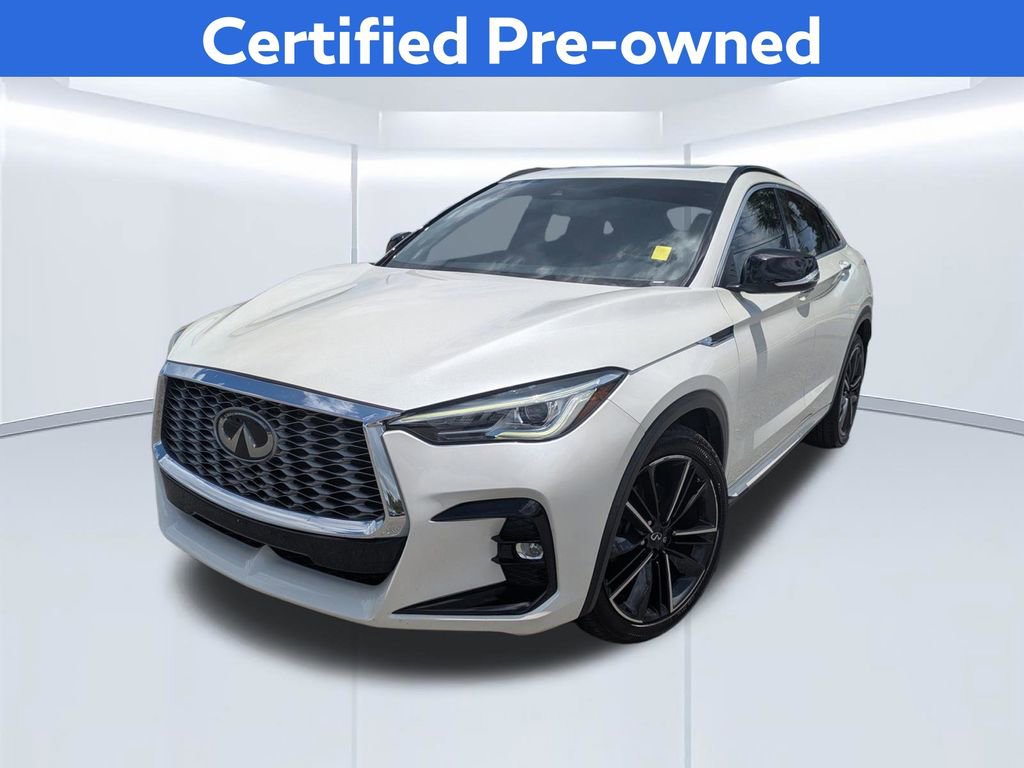 Certified 2022 INFINITI QX55 Luxe w/ Cargo Package AWD/4WD image 4