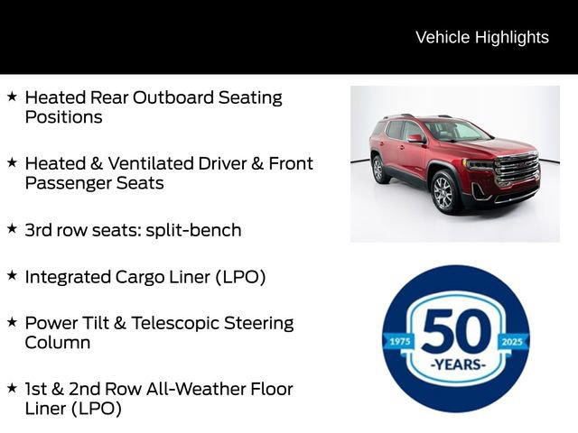 Used 2020 GMC Acadia SLT w/ Driver Alert Package II AWD/4WD image 26