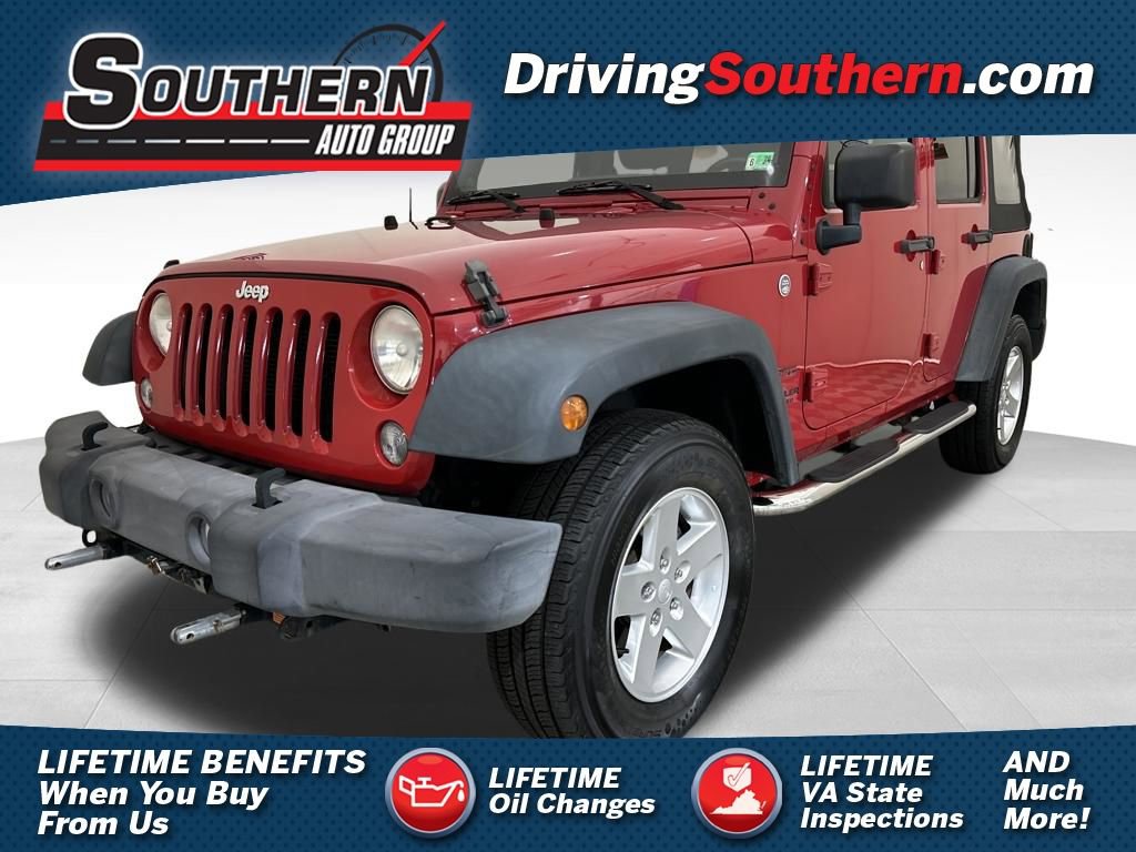 Used 2014 Jeep Wrangler Unlimited Sport w/ Quick Order Package 24S AWD/4WD image 1