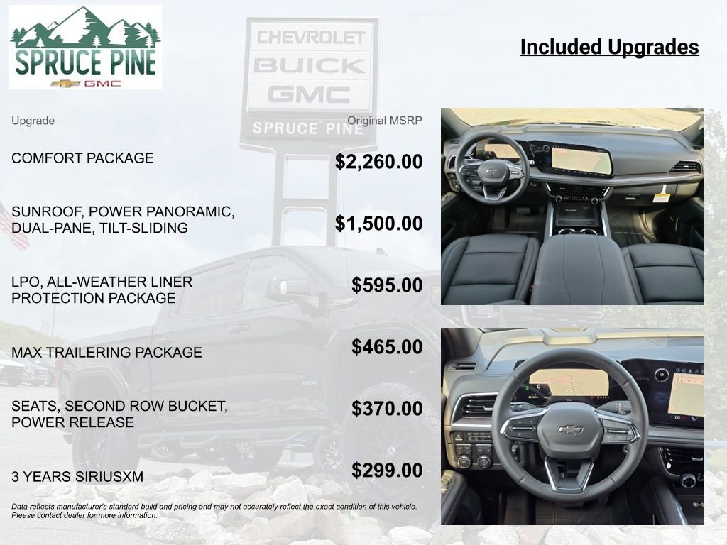 New 2026 Chevrolet Suburban Z71 w/ Comfort Package image 9