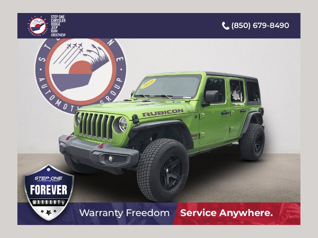 Used 2019 Jeep Wrangler Unlimited Rubicon w/ Cold Weather Group AWD/4WD 360° Tour