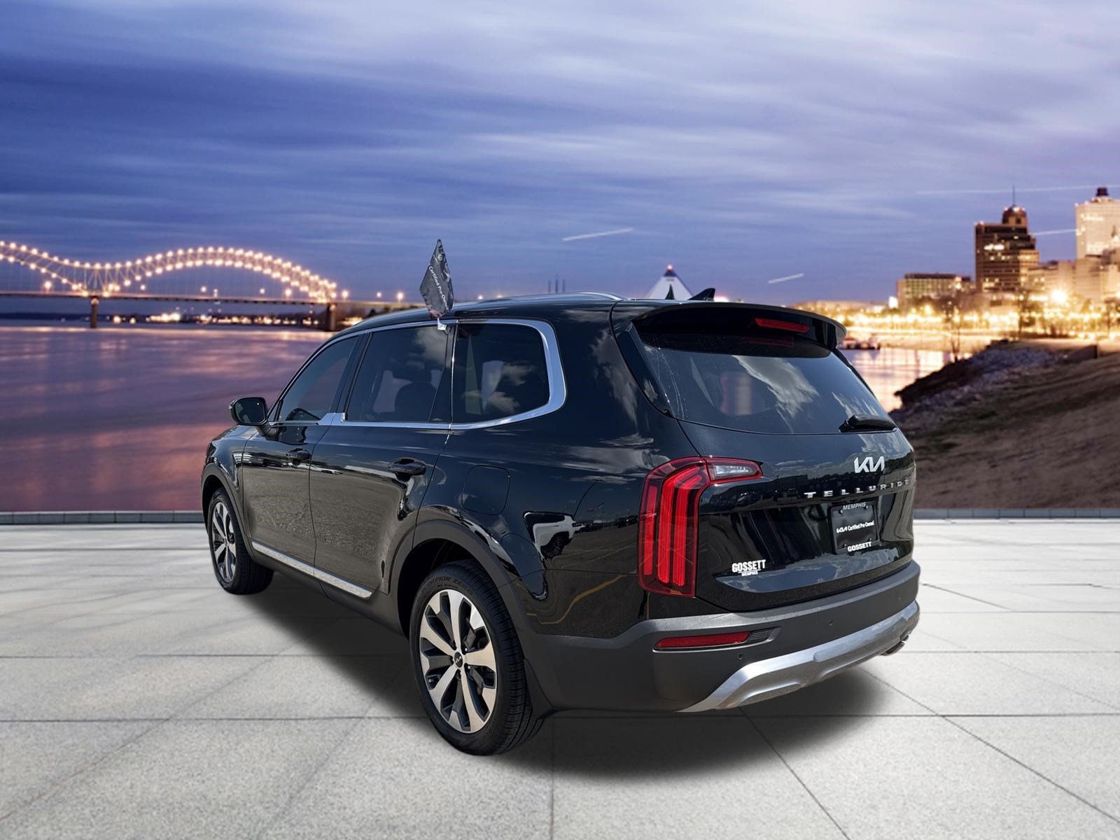 Used 2022 Kia Telluride EX w/ EX Premium Package FWD image 3
