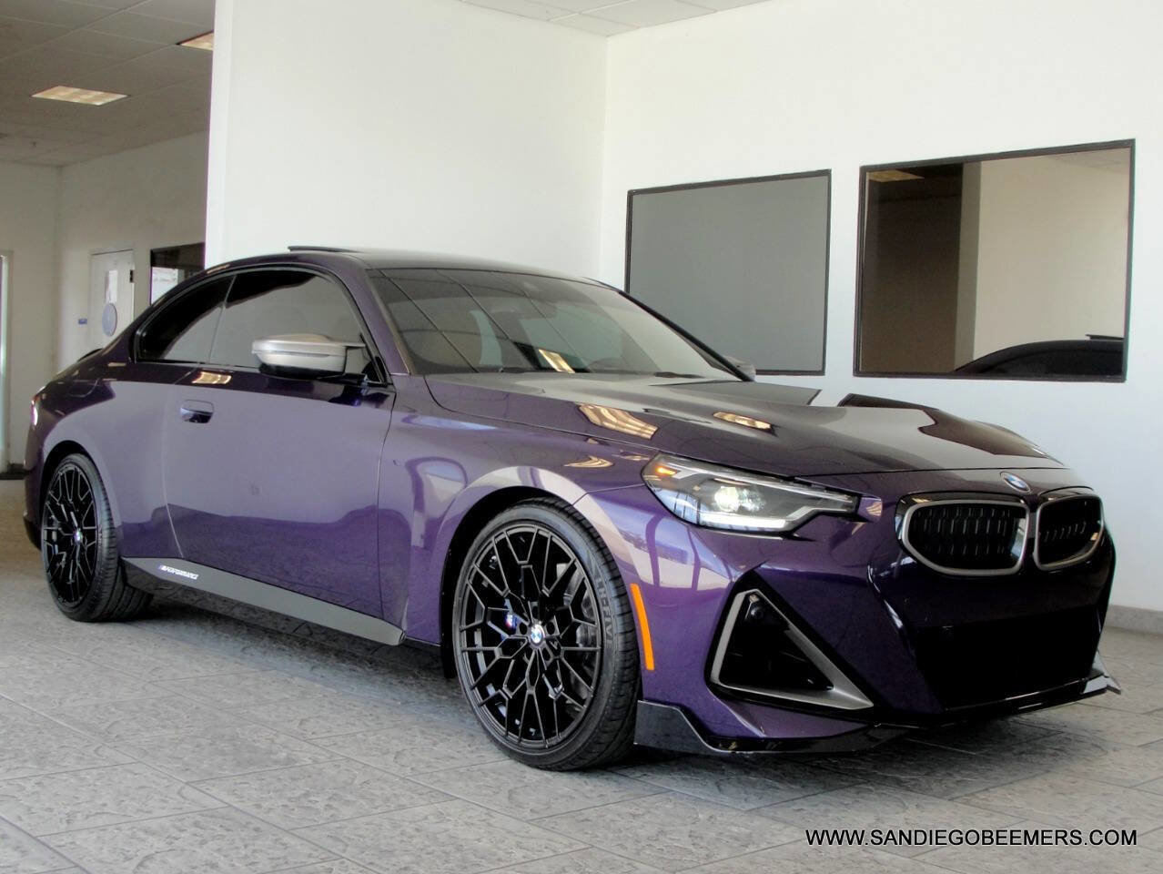 Used 2023 BMW M240i M240i M PERF+BLUE M BRAKES+DRI w/ Premium Package image 64