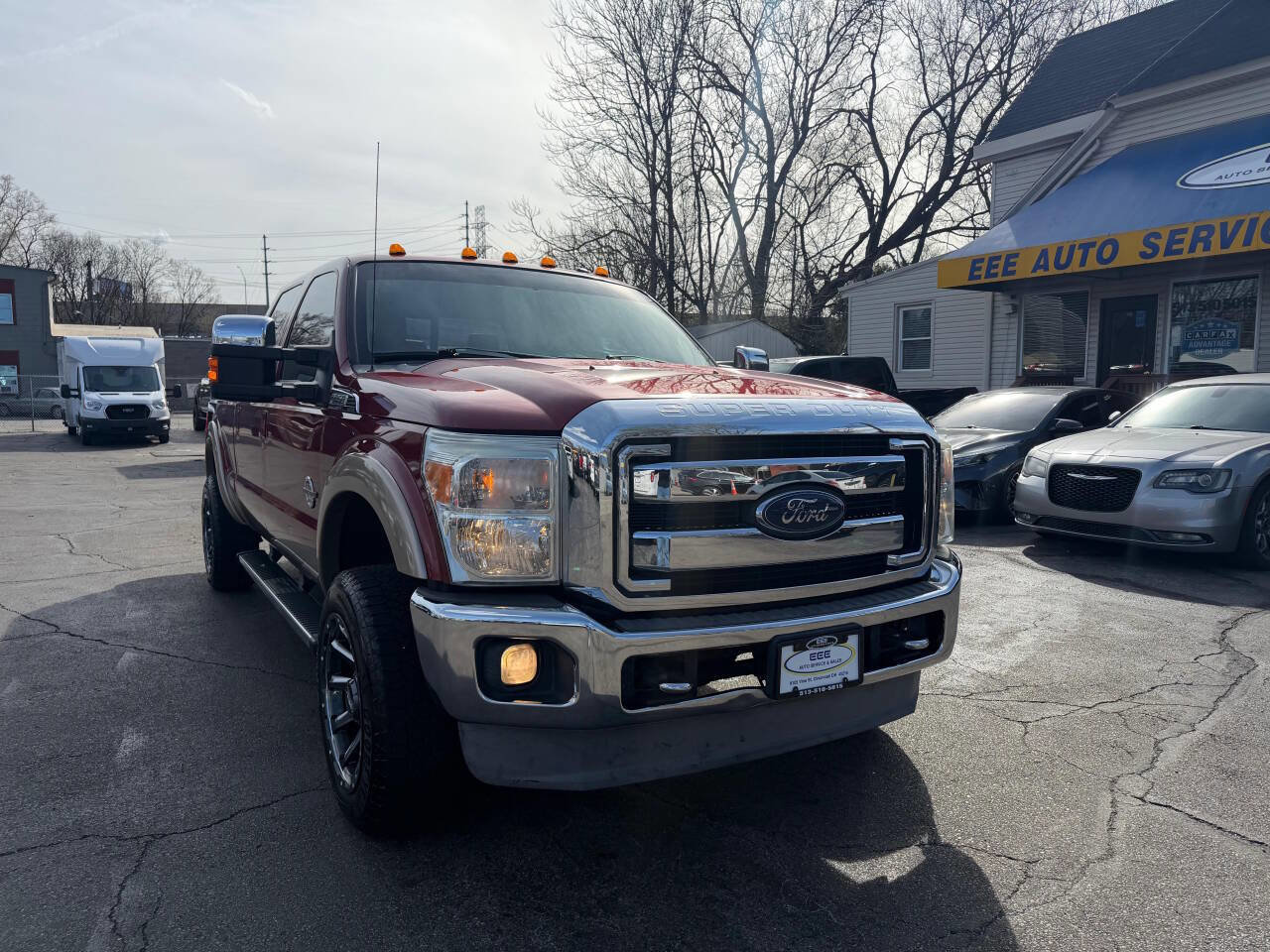 Used 2013 Ford F250 Lariat w/ Chrome Pkg image 2