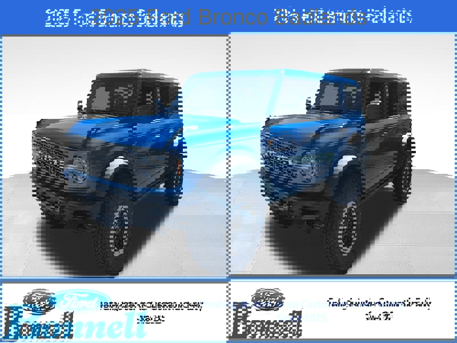 New 2025 Ford Bronco Badlands w/ Sasquatch Package image 1