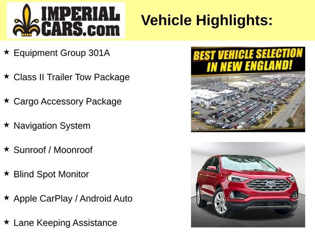 Used 2020 Ford Edge Titanium w/ Equipment Group 301A AWD/4WD image 8