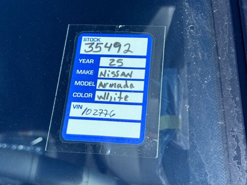 New 2025 Nissan Armada SL w/ Captain's Chari Seat Package image 27