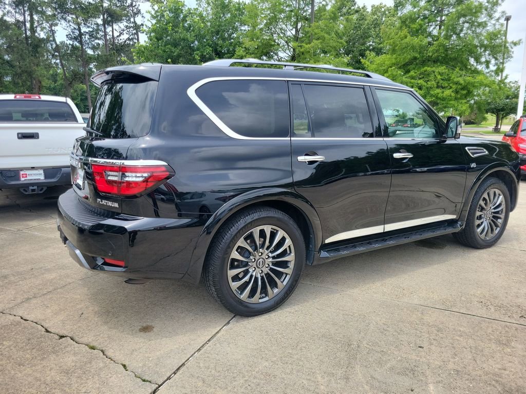 Used 2021 Nissan Armada Platinum w/ Captain's Chairs Package AWD/4WD image 7