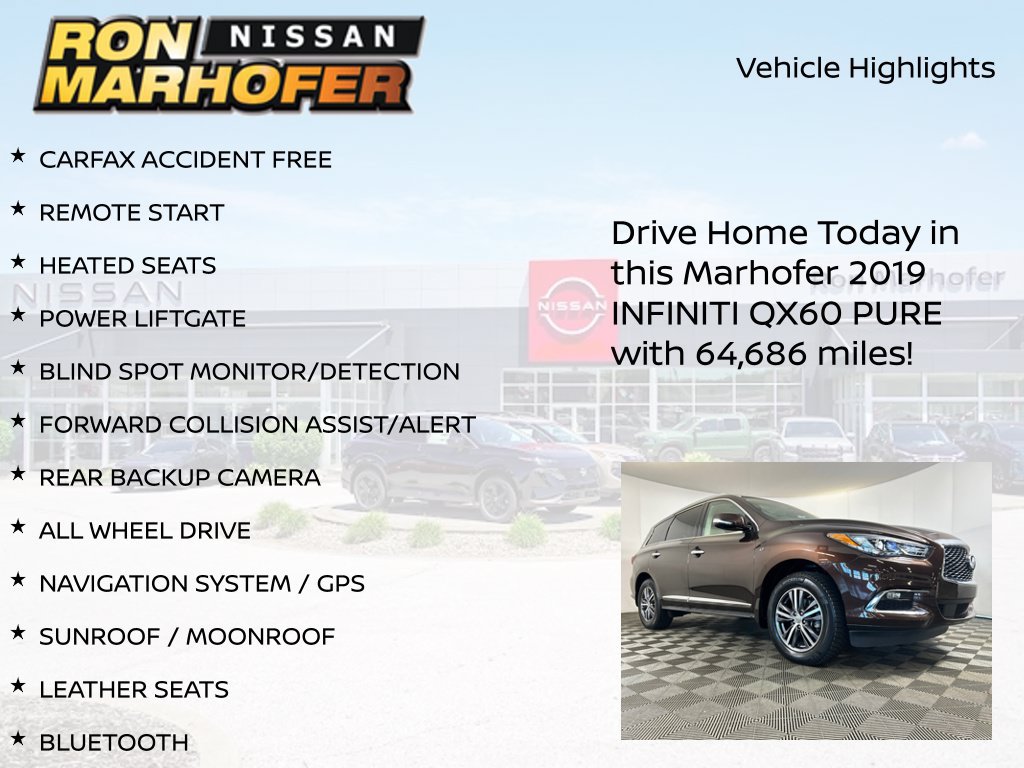 Used 2019 INFINITI QX60 Pure AWD/4WD image 13