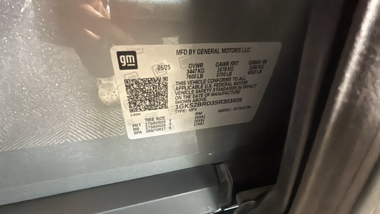 Used 2025 GMC Yukon Elevation w/ LPO, Floor Liner Package AWD/4WD image 12