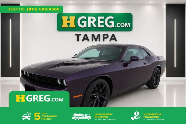Used 2022 Dodge Challenger SXT w/ Blacktop Package RWD image 1