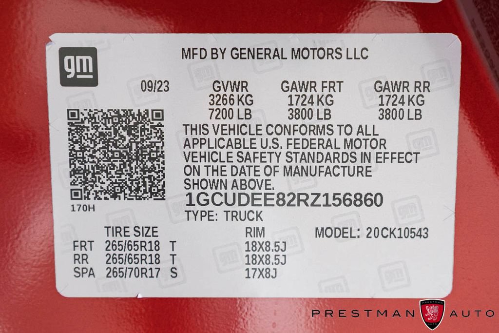 Used 2024 Chevrolet Silverado 1500 RST w/ LPO, Dark Essentials Package AWD/4WD image 40