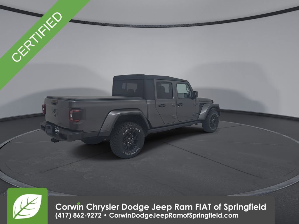 Certified 2025 Jeep Gladiator Sport AWD/4WD image 4