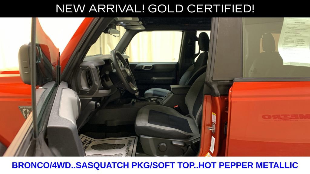 Certified 2023 Ford Bronco 4-Door w/ Sasquatch Package image 26