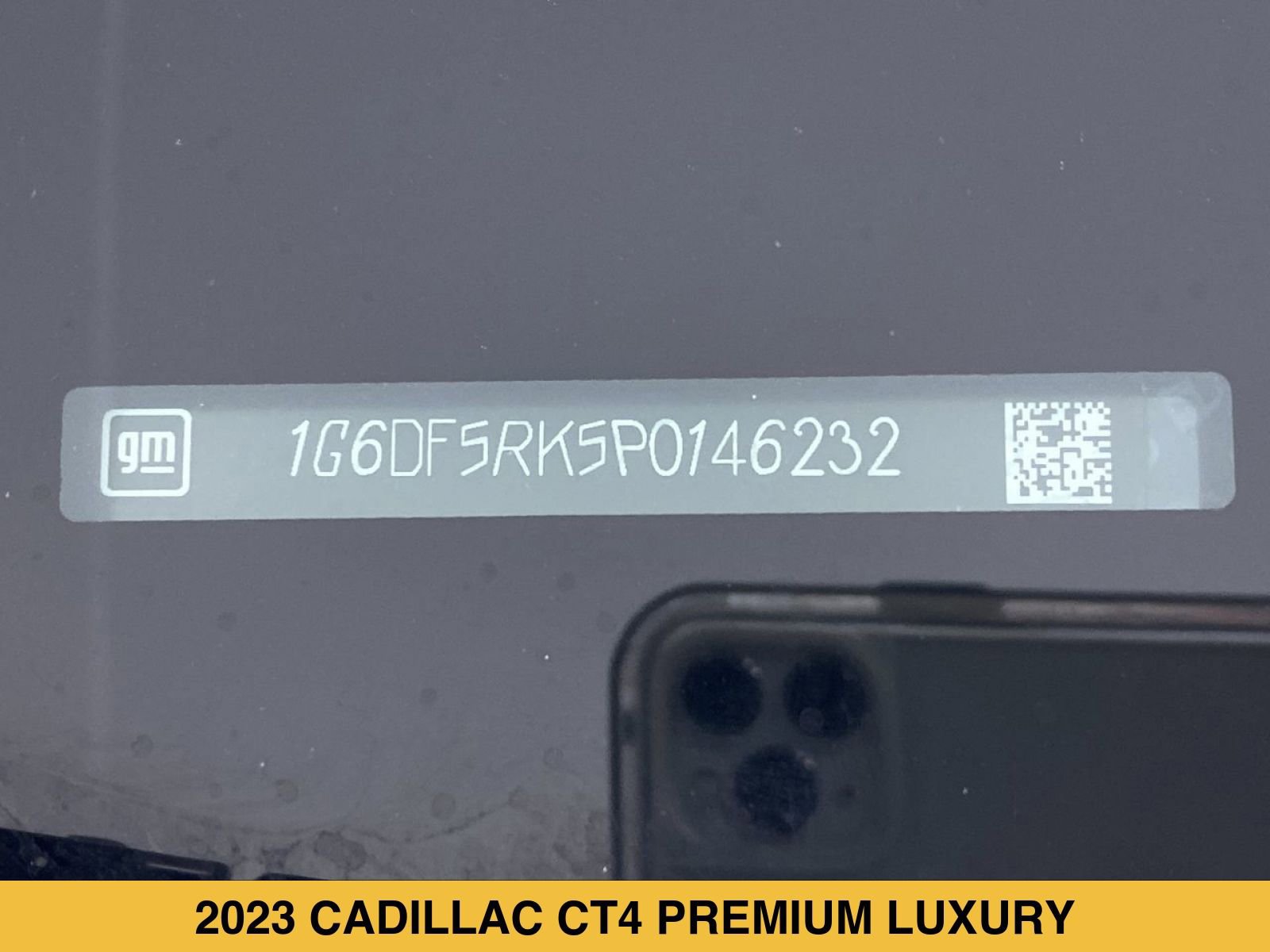 Certified 2023 Cadillac CT4 Premium Luxury w/ LPO, ONYX Package AWD/4WD image 17
