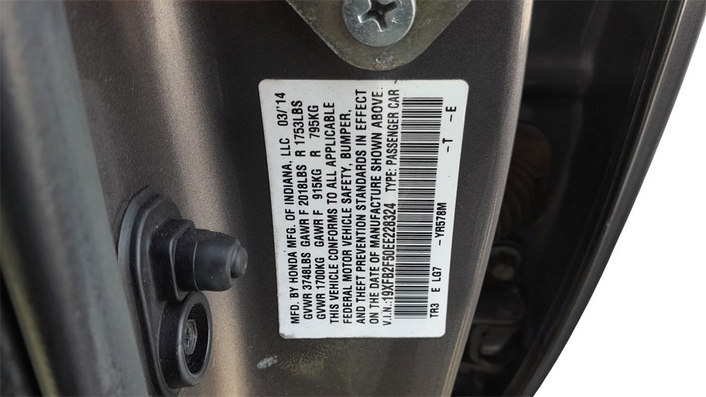 Used 2014 Honda Civic LX image 17