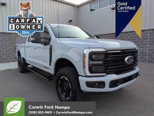Certified 2026 Ford F350 Platinum w/ Tremor Off-Road Package AWD/4WD 360° Tour