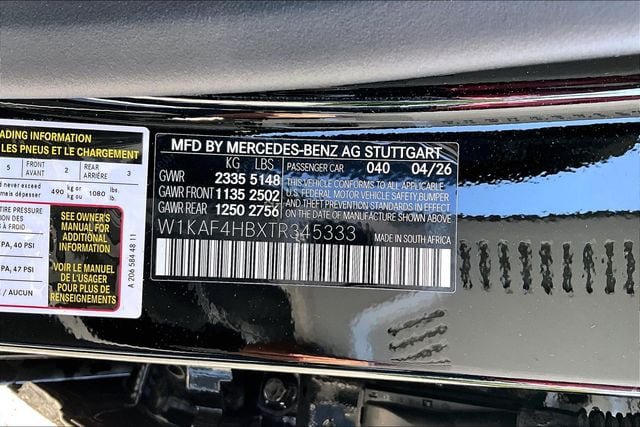 New 2026 Mercedes-Benz C 300 4MATIC Sedan image 15