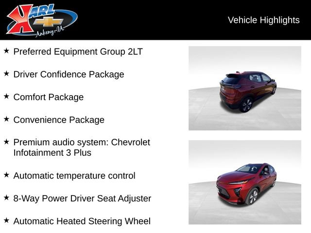 Used 2022 Chevrolet Bolt EUV LT w/ Convenience Package FWD image 2