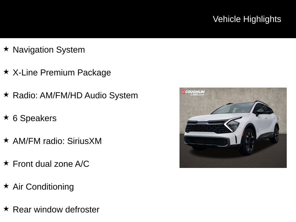 Used 2024 Kia Sportage X-Line w/ X-Line Premium Package image 2
