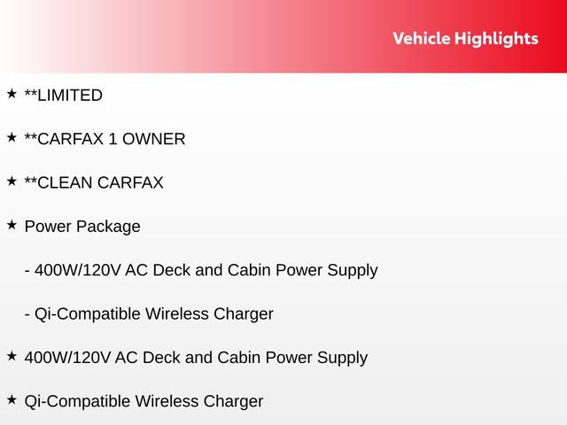 Used 2026 Toyota Tundra Limited w/ Power Package RWD image 7