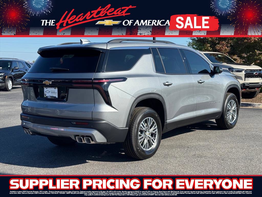 New 2027 Chevrolet Traverse LT w/ LPO, Floor Liner Package FWD image 3
