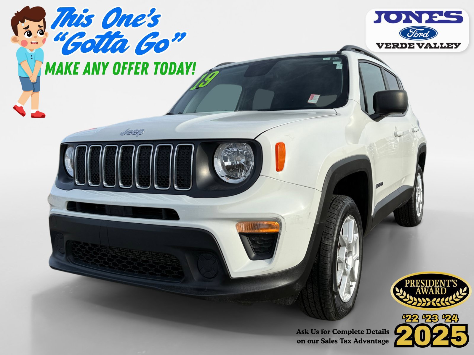 Used 2019 Jeep Renegade Sport w/ Sport Appearance Group AWD/4WD image 1