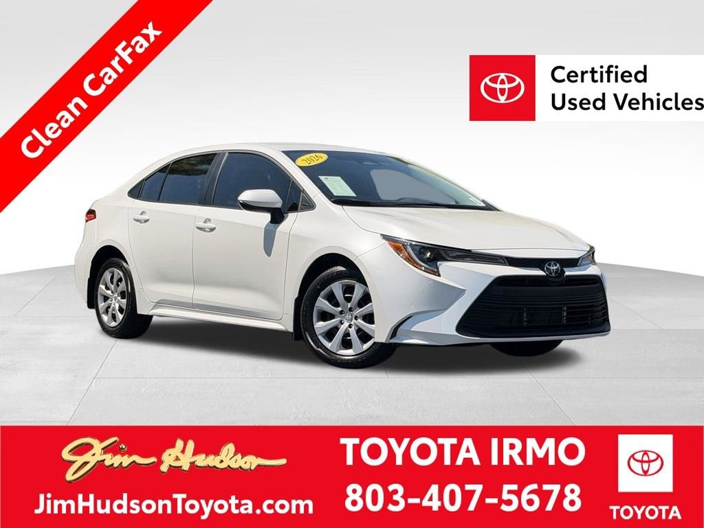 Used 2026 Toyota Corolla LE
