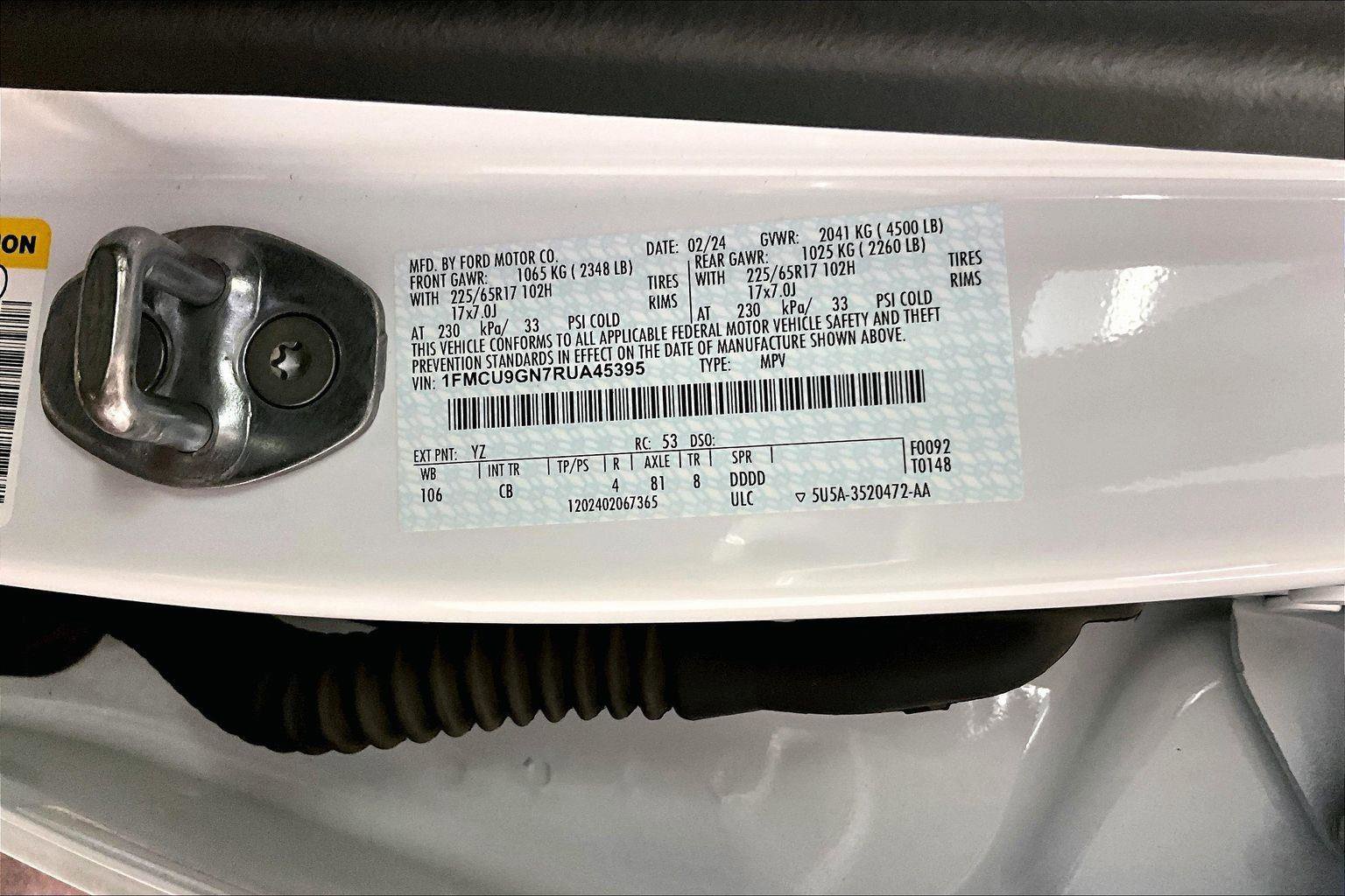 Used 2024 Ford Escape Active w/ Tech Pack #2 image 32