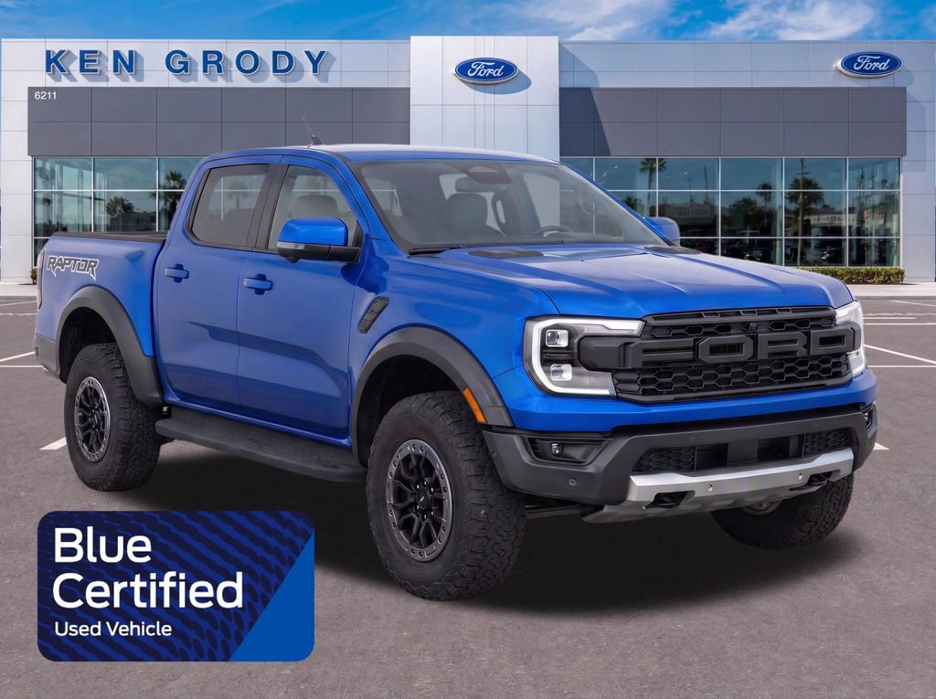 Certified 2025 Ford Ranger Raptor AWD/4WD image 1