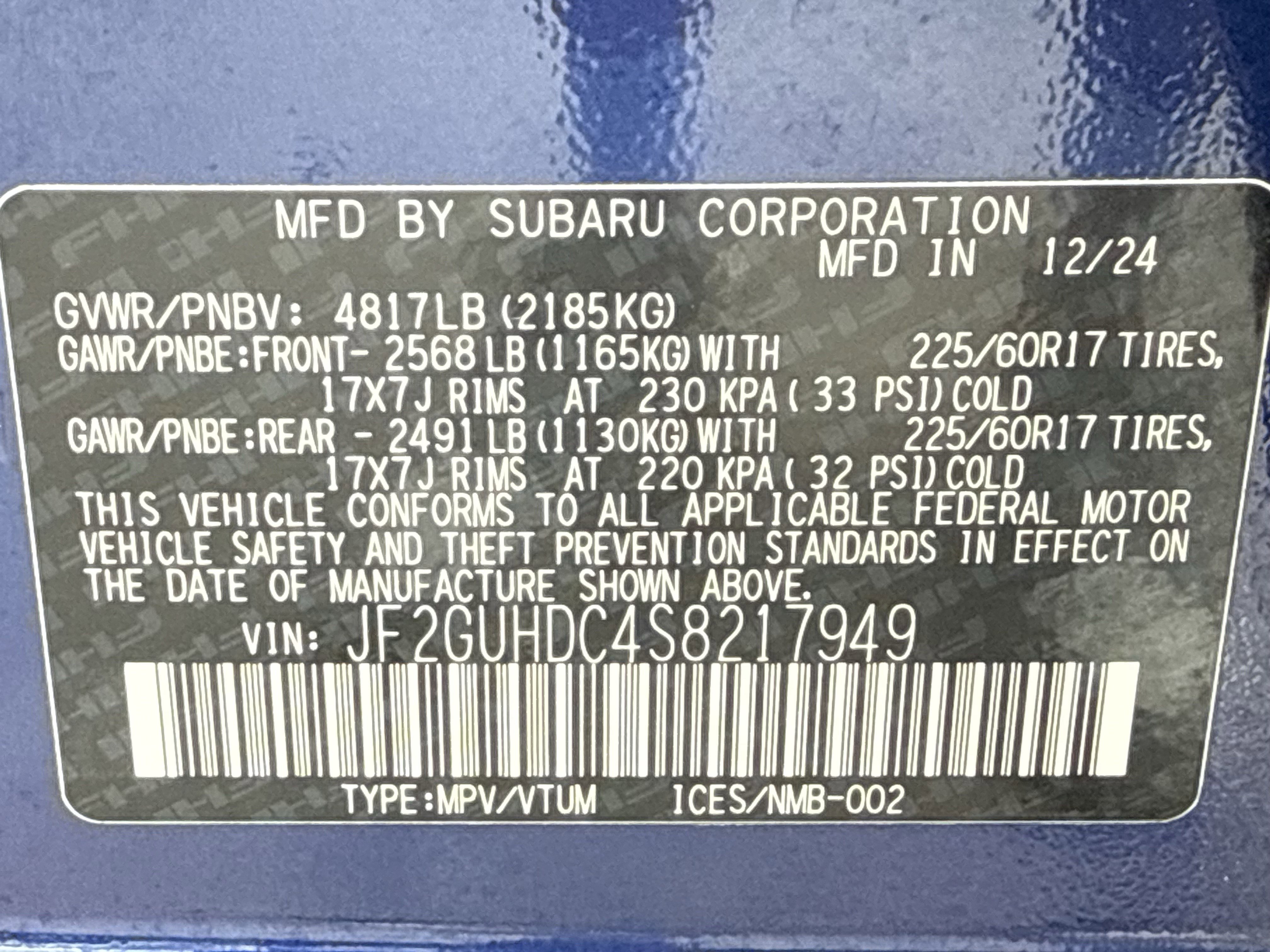 Used 2025 Subaru Crosstrek 2.0i Premium AWD/4WD image 36