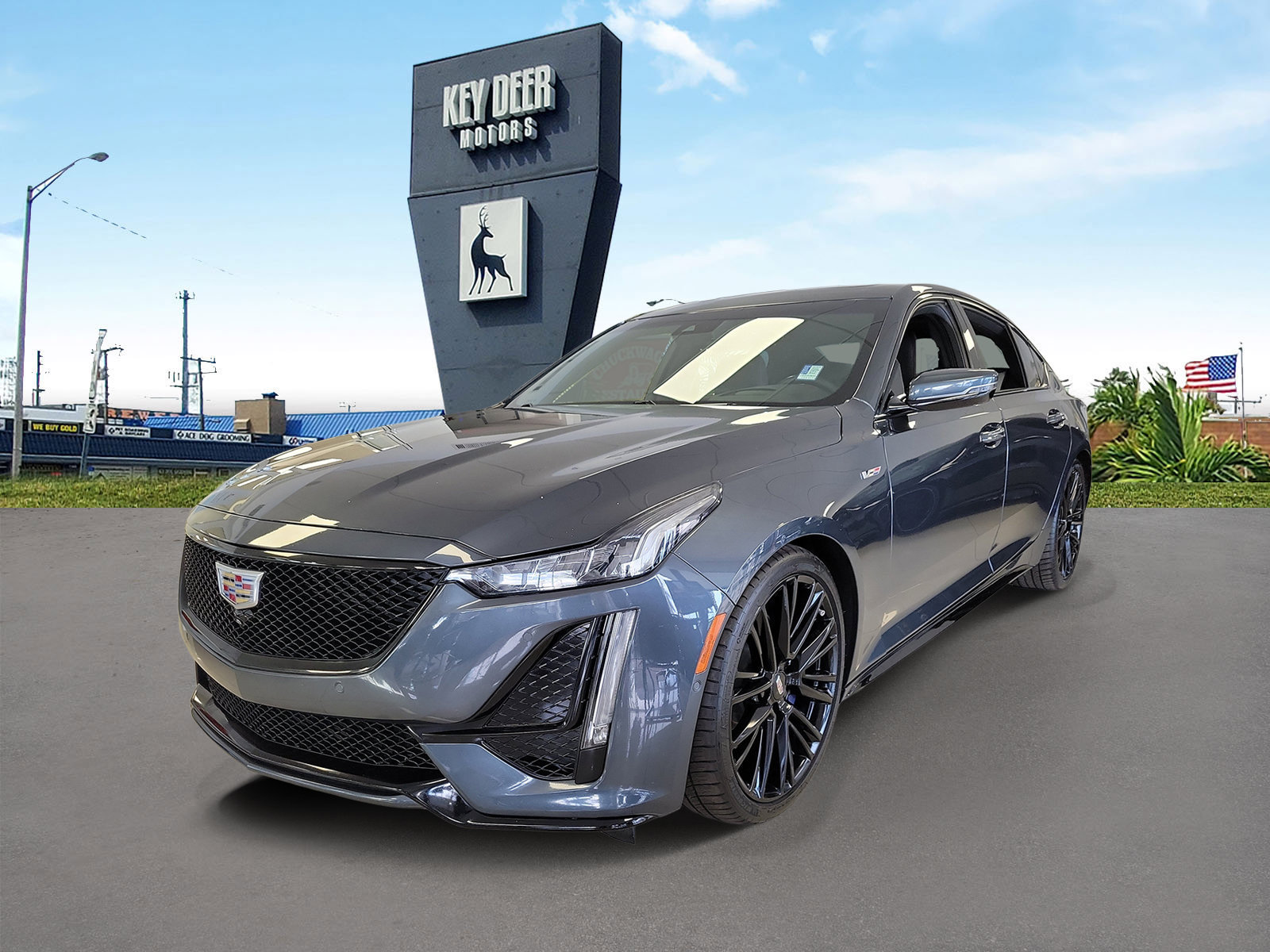 Used 2020 Cadillac CT5 V w/ Premium Package RWD image 1