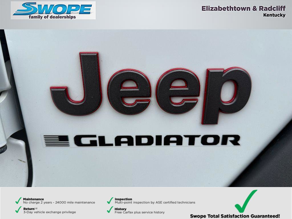 Certified 2023 Jeep Gladiator Rubicon w/ Trailer Tow Package image 10