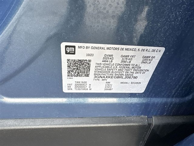 Certified 2024 Chevrolet Equinox LT w/ LPO, Floor Liner Package image 32