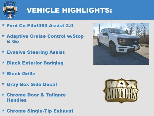 New 2025 Ford F150 XLT w/ Equipment Group 302A MID image 33